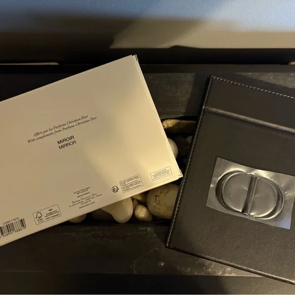 Dior Black Framed Mirror with White Box - Picture 5 of 5